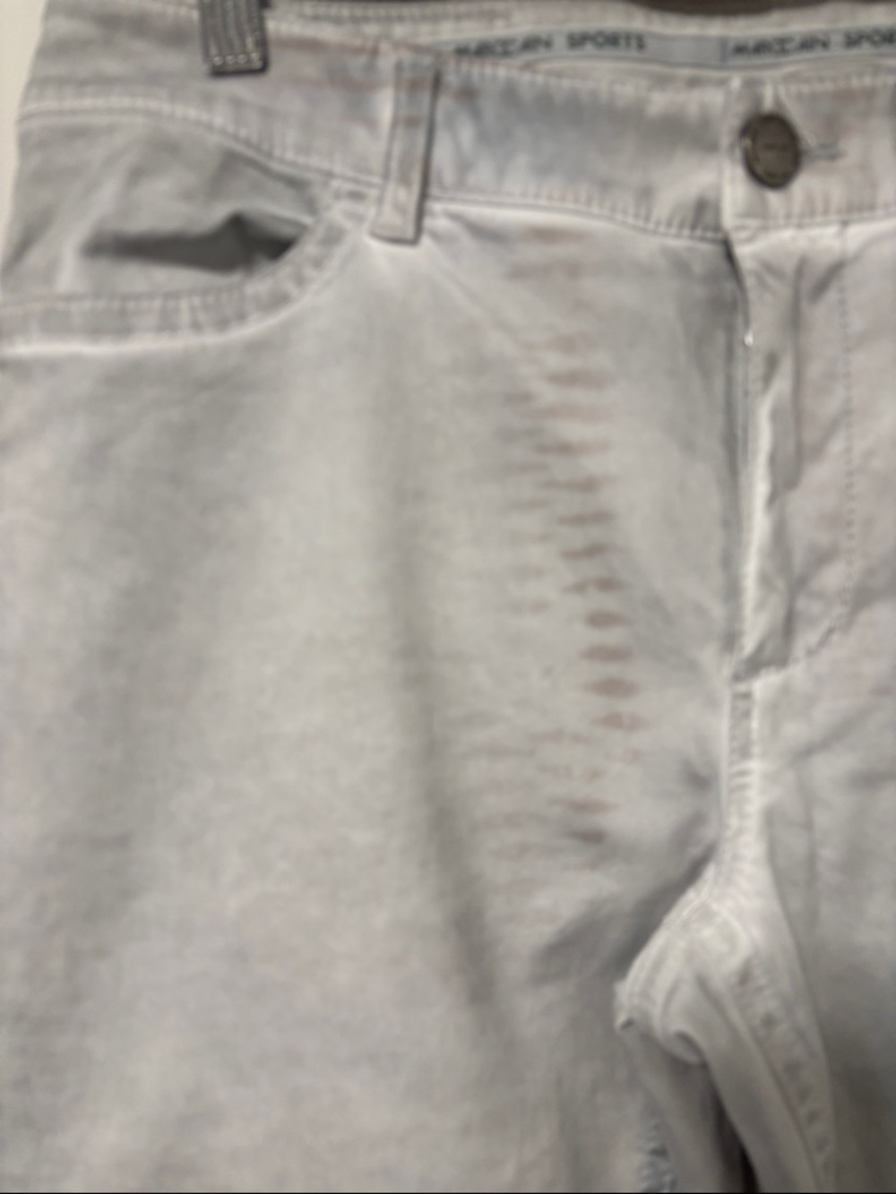 Marc Cain Light Gray Washed Denim Jeans - Picture 2 of 12